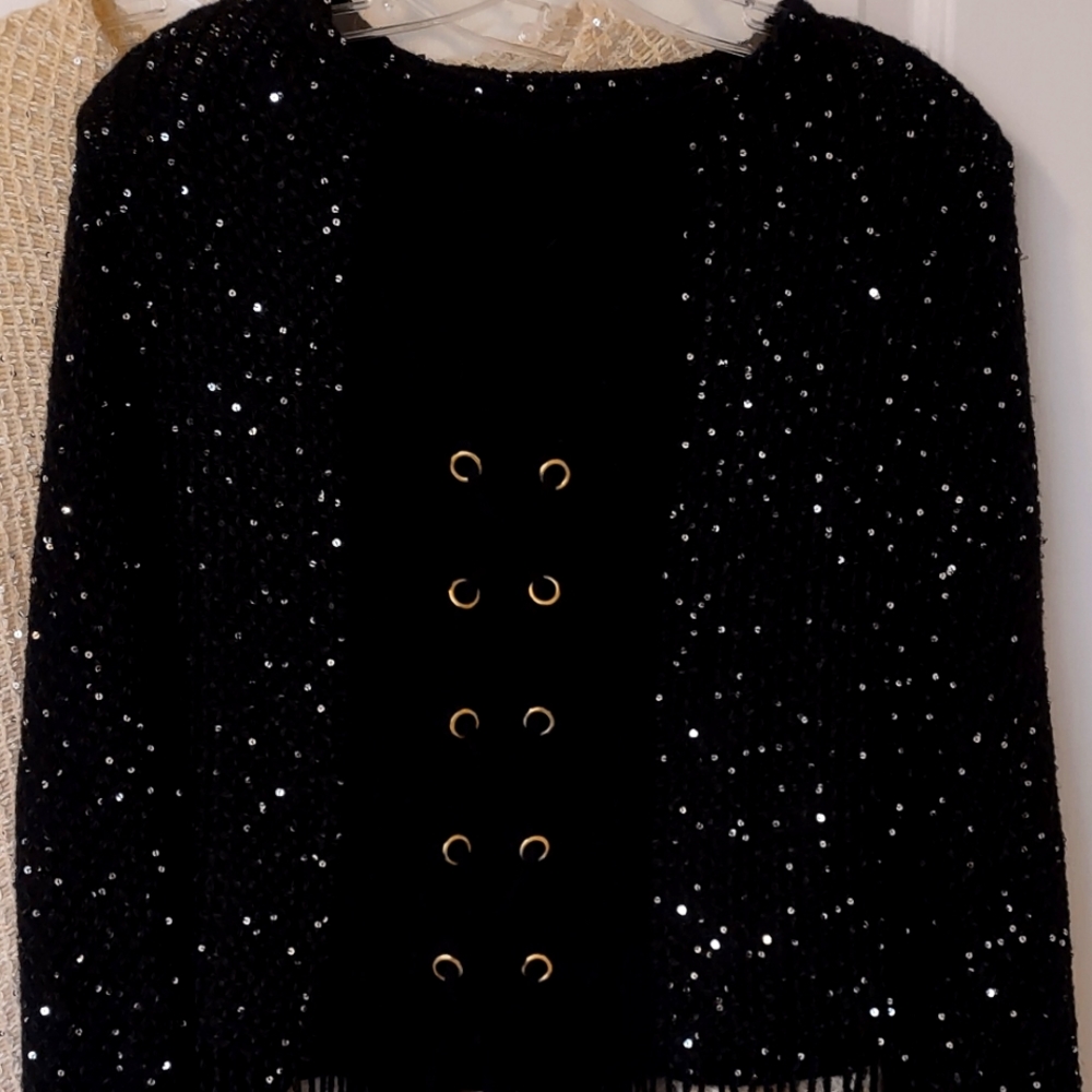 Shimmering Poncho
